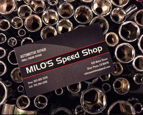 Milo's Speed Shop